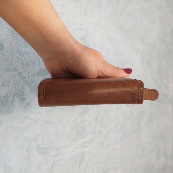 NWT Frye Melissa Medium Wallet Cognac - Picture 4 of 9